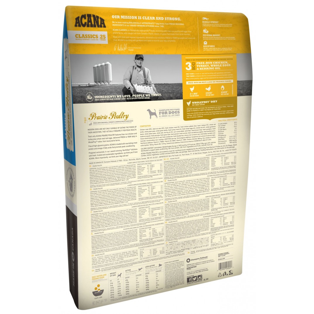 Acana Dog - Classics Prairie Poultry 2kg