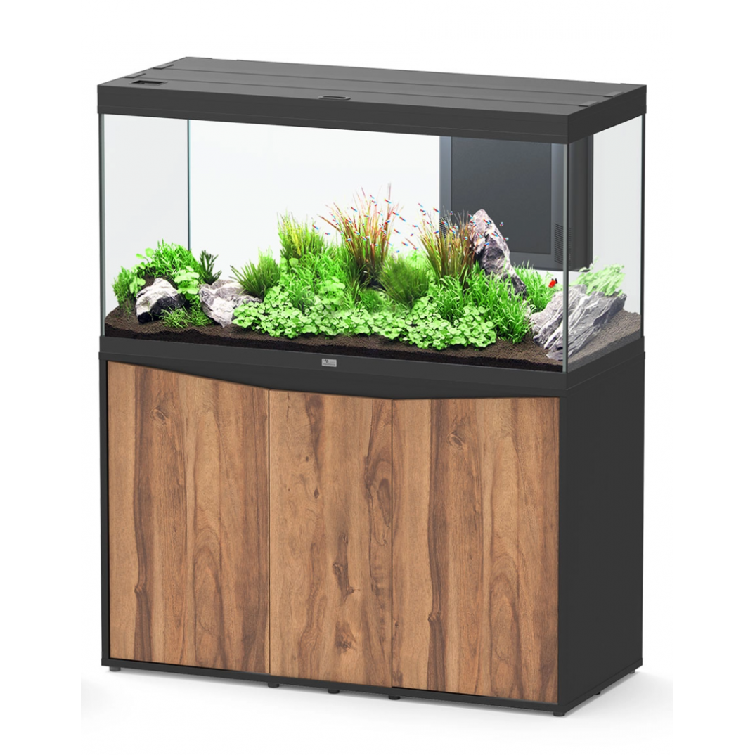 Aquatlantis Splendid 120x50 Ultra Zwart & Donker Noten