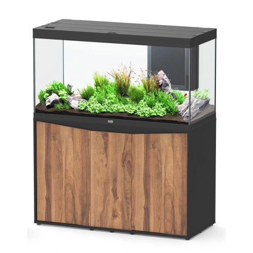 Aquatlantis Splendid 120x50 Ultra Zwart & Donker Noten