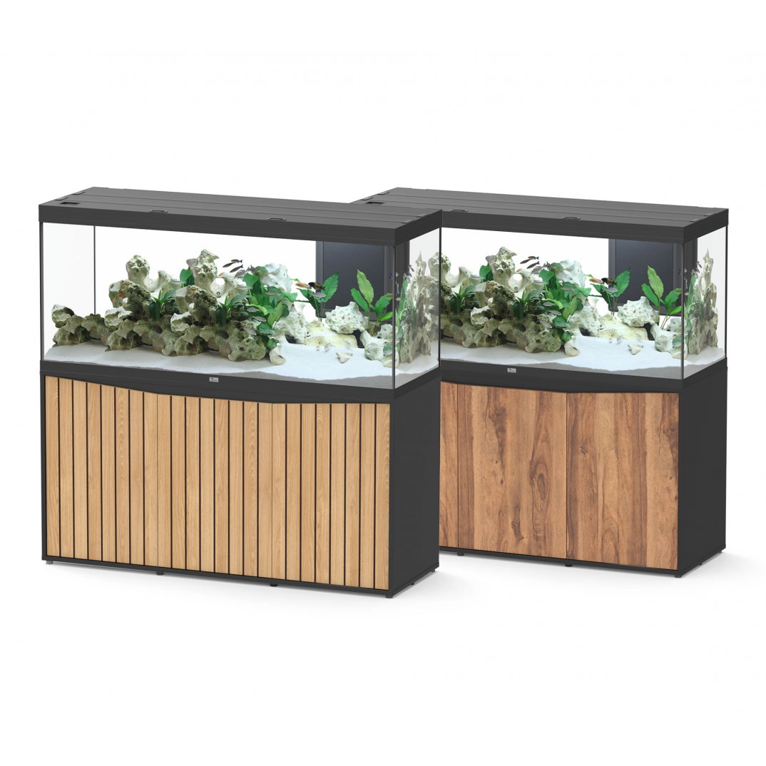 Aquatlantis Splendid 150x50 Ultra Zwart & Donker Noten