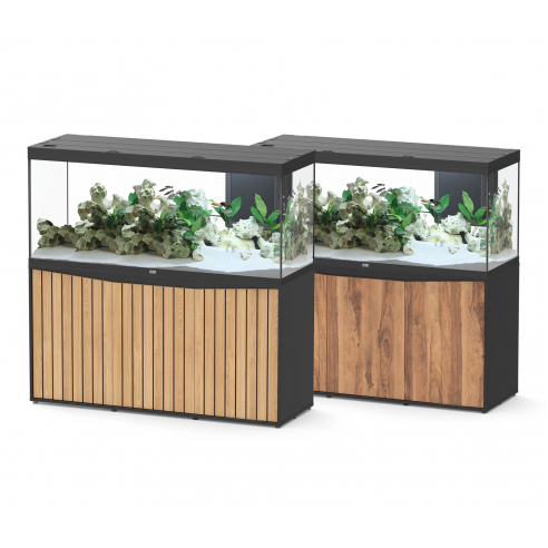 Aquatlantis Splendid 150x50 Ultra Zwart & Donker Noten