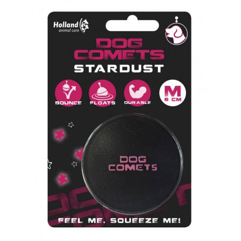 Dog Comets Stardust Zwart/Roze M