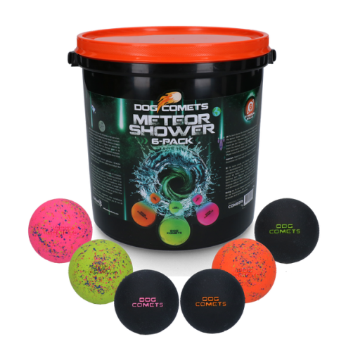 Dog Comets Meteor Shower (Emmer met 6 M Stardust ballen)