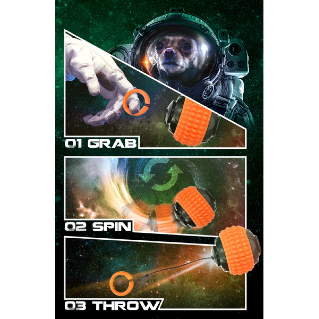 Dog Comets Blazar Jet Oranje