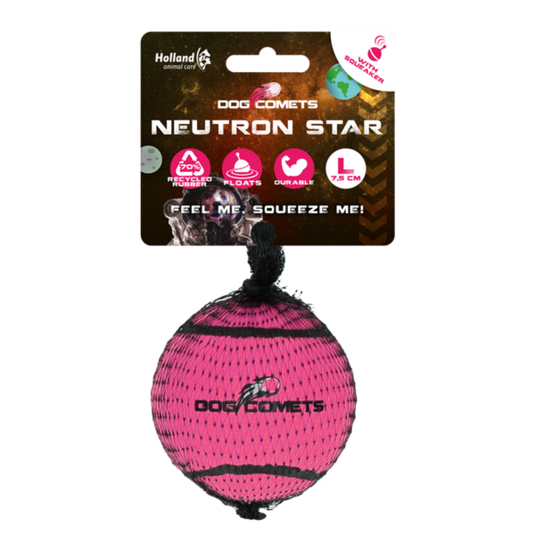 Dog Comets Neutron Star Tennisbal Met Pieper L Roze