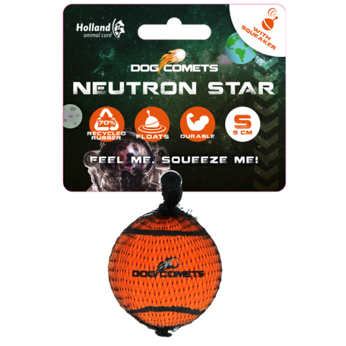 Dog Comets Neutron Star Tennisbal Met Pieper S Oranje