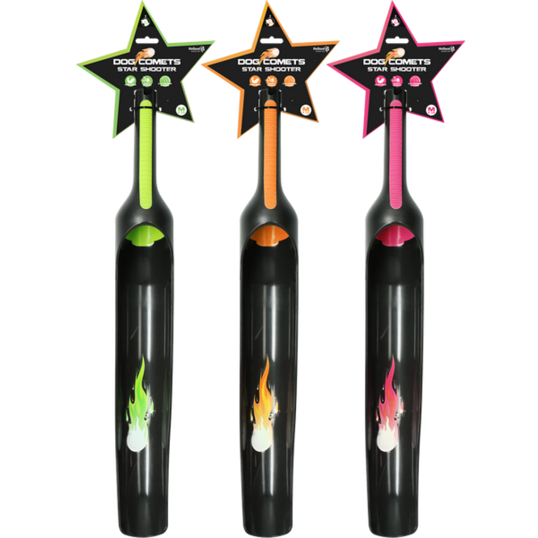 Dog Comets Star Launcher Roze