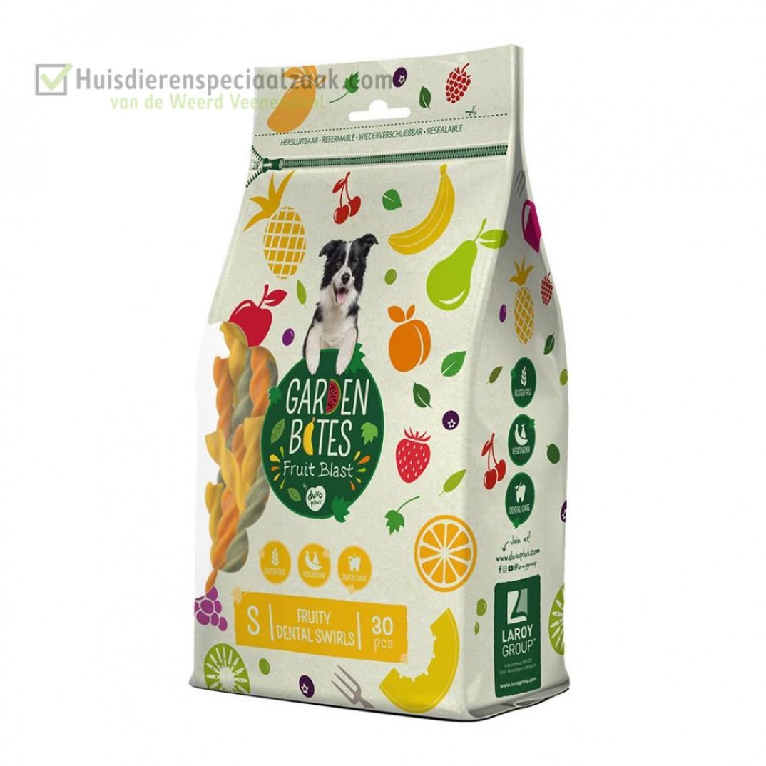 Garden Bites swirls maat S, zak van 30 stuk