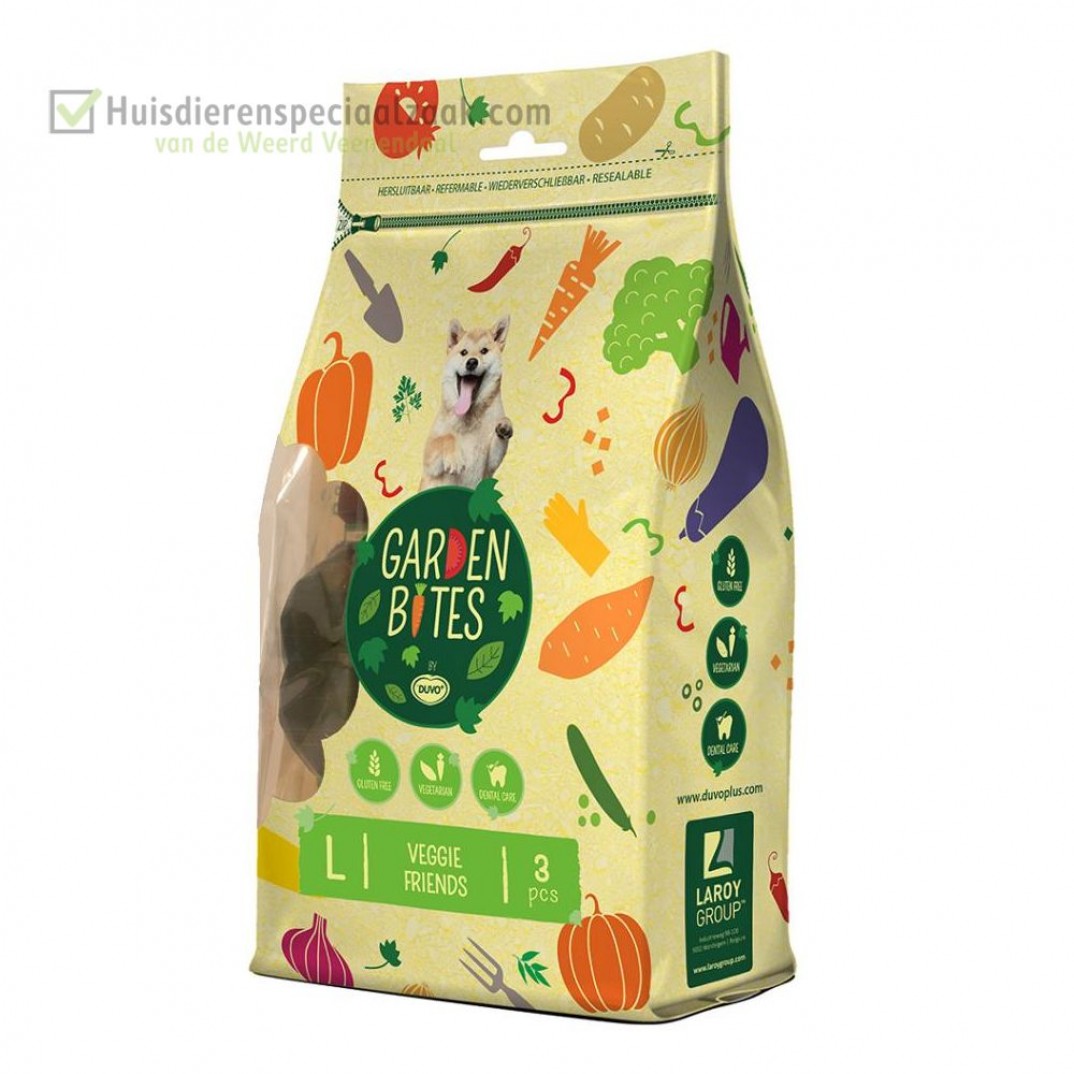 Gardenbites Veggie Friends L inhoud 3 stuks