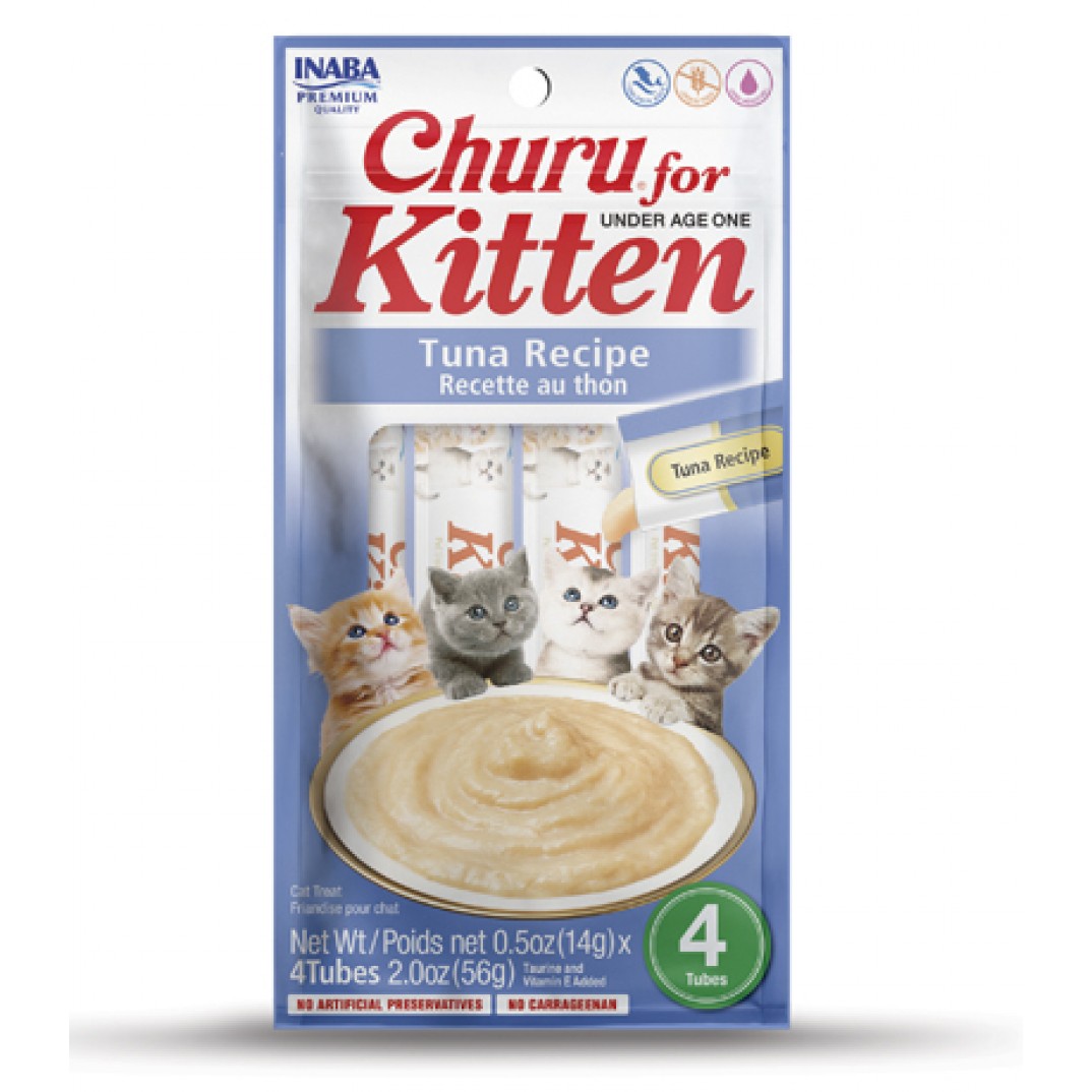 Churu Creamy voor Kittens Tonijn
