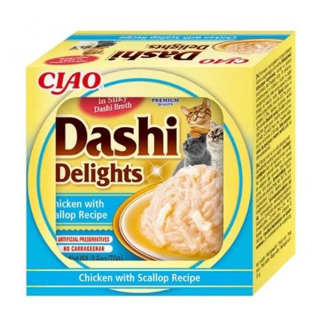 Inaba Ciao Dashi Delights Kip en sintjacobsschelp