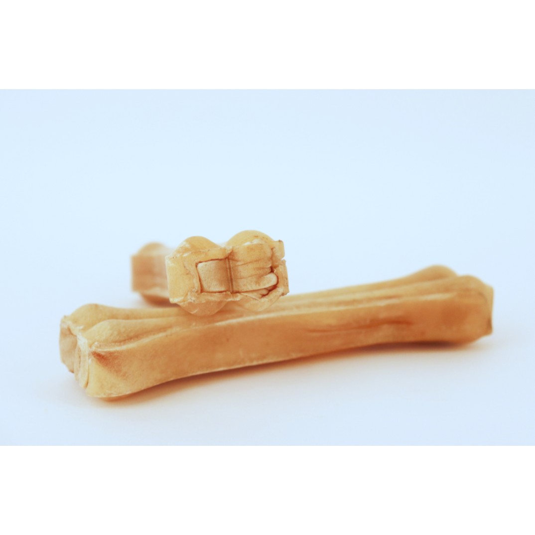 Geperst Runderhuid Bot +/- 21cm 8 inch