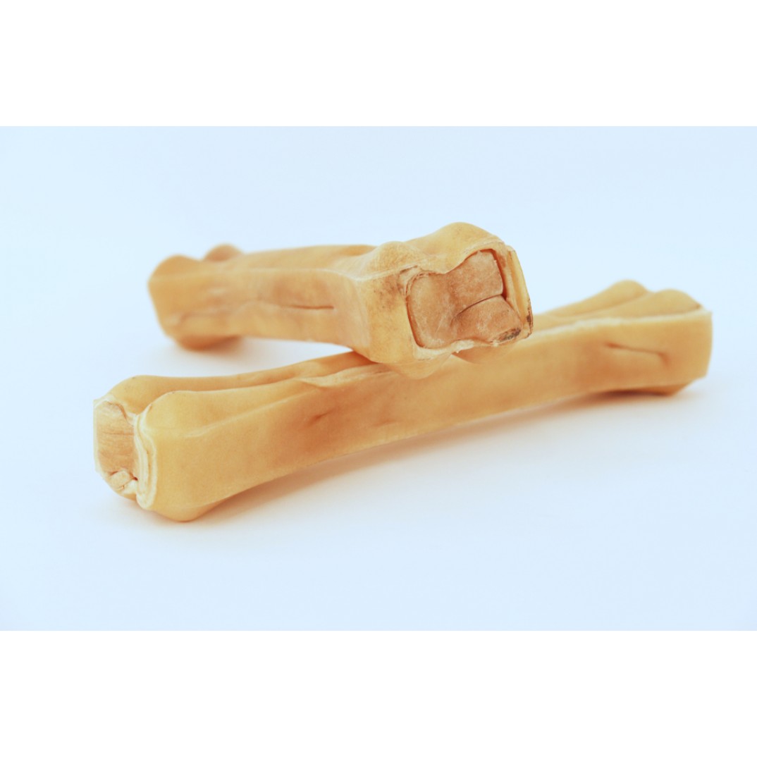 Geperst Runderhuid Bot +/- 30cm 12 inch