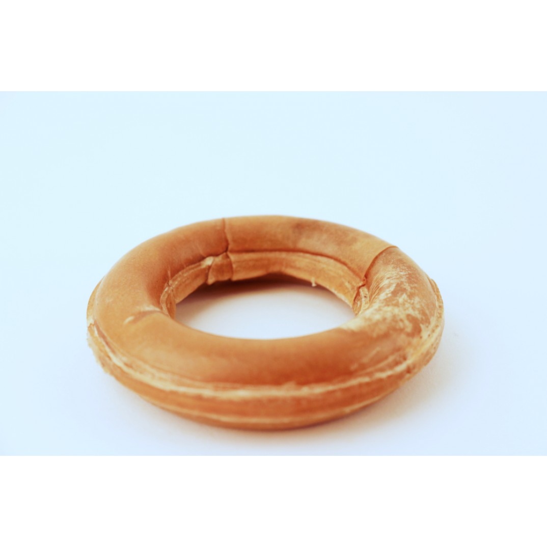 Geperst Runderhuid Ring +/- Ø10cm 4 inch