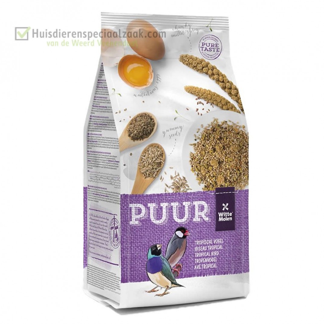 Puur tropische vogel 2kg voeding gemengd gezond