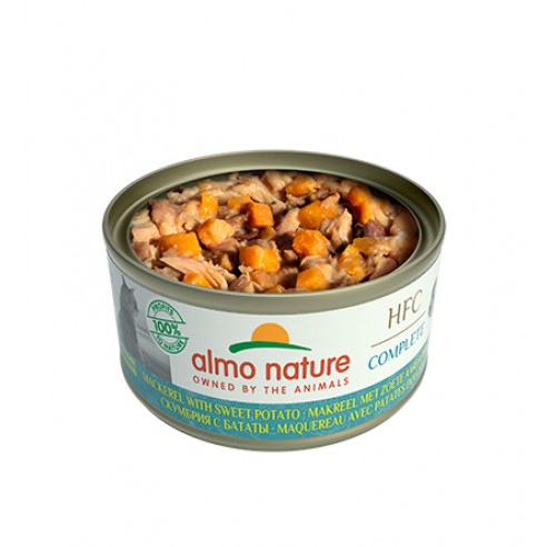 Almo Nature HFC Complete Makreel en Zoete Aardappelen 70g