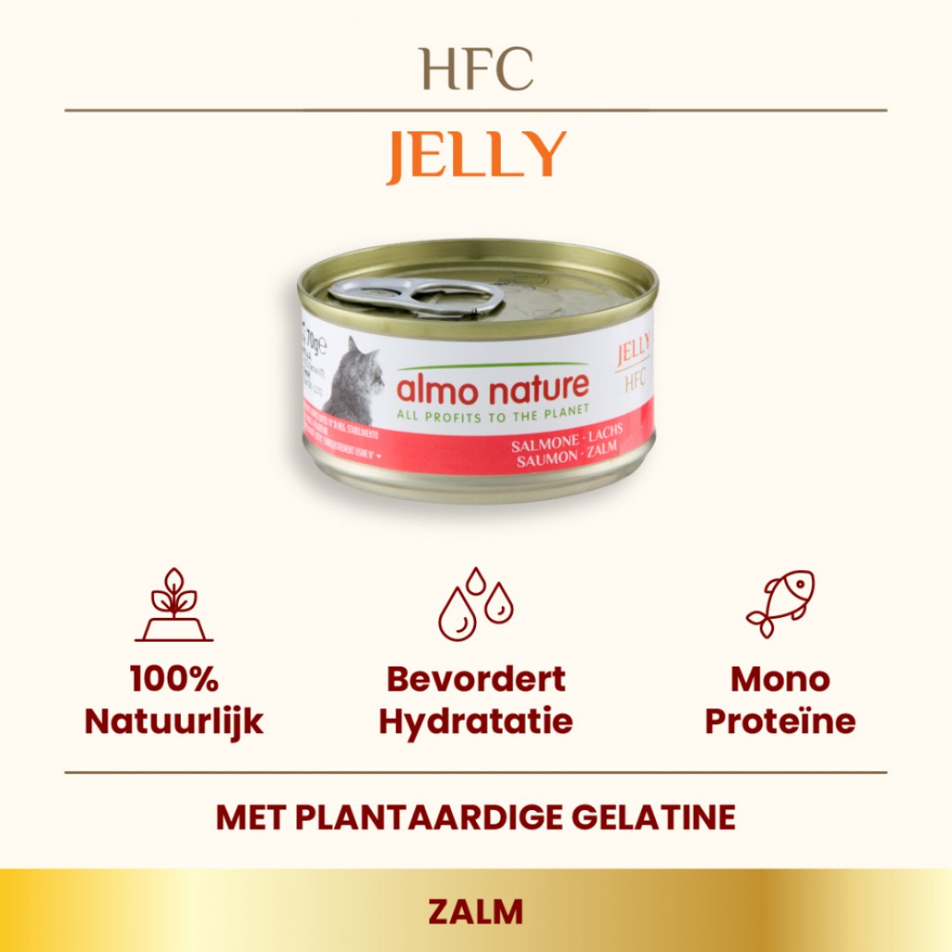 Almo Nature HFC  jelly zalm