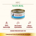 Almo Nature HFC Natural Atlantische Tonijn 70 gram aanvullend natvoer voor katten