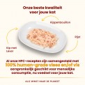 Almo Nature HFC Kip en Lever nat kattenvoer – stukjes kip en lever
