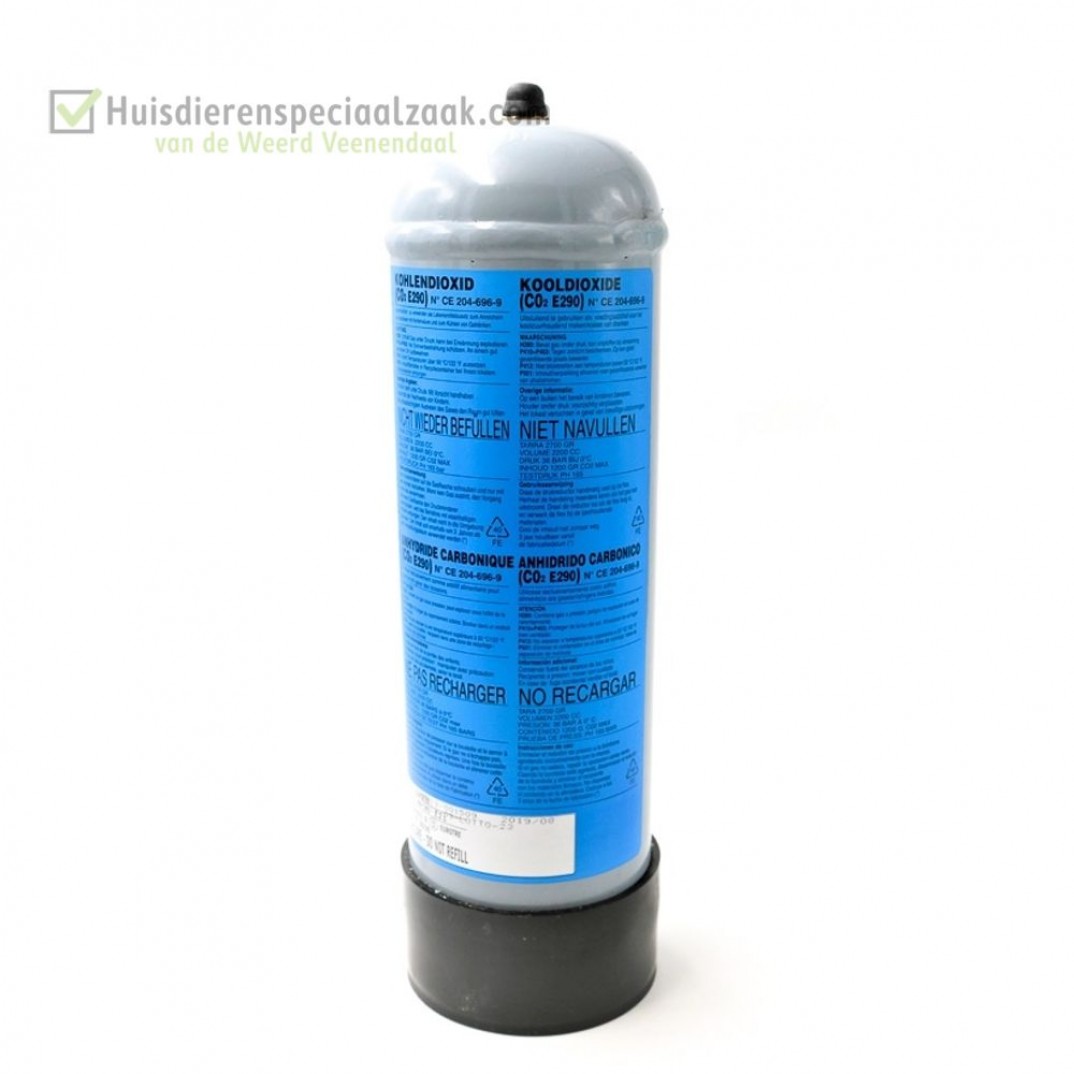 Aqua-Noa Co2 wegwerpfles 1200g met standaard