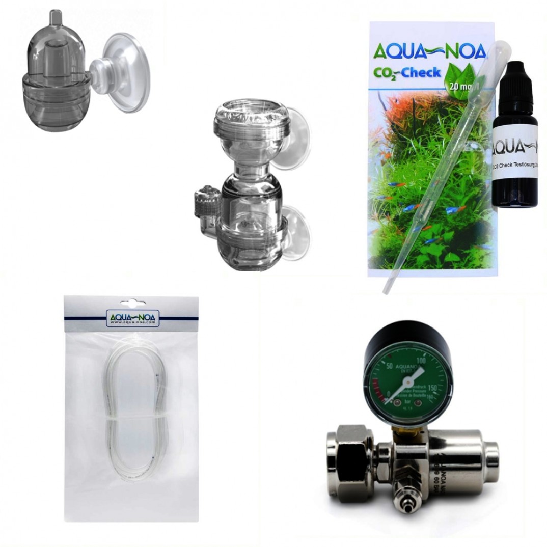 Aqua-Noa Co2 set wegwerp en hervulbaar 400 basic