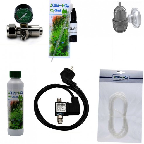 Aqua-Noa - Co2-set wegwerp en hervulbaar, 400 basic M Aqua-Noa - Co2-set wegwerp en hervulbaar, 400 basic M