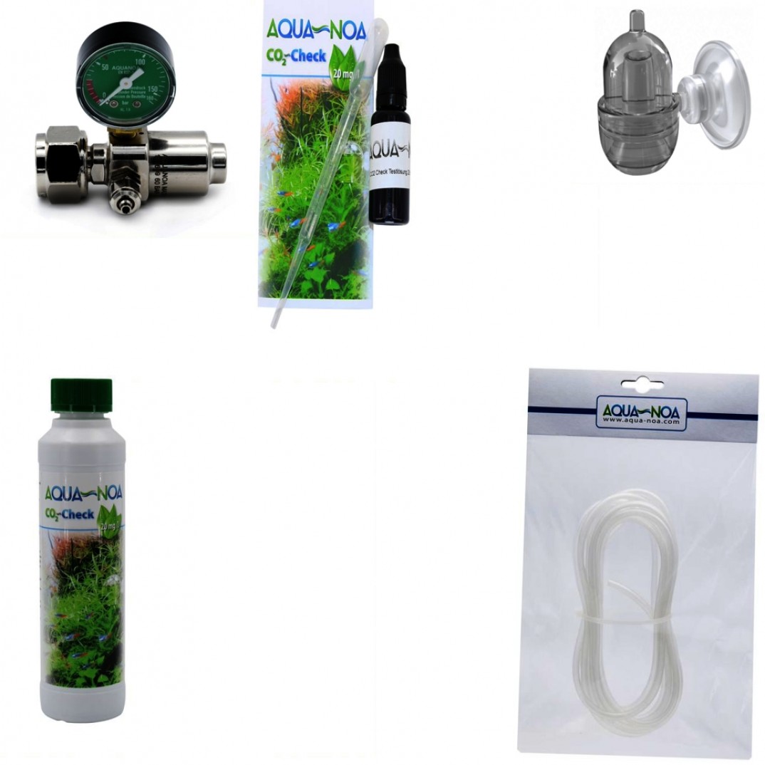 Aqua-Noa CO2 set wegwerp en herbruikbaar 200 Basic
