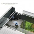 Oase Styleline aquarium inhoud van 115 liter in de kleur zwart