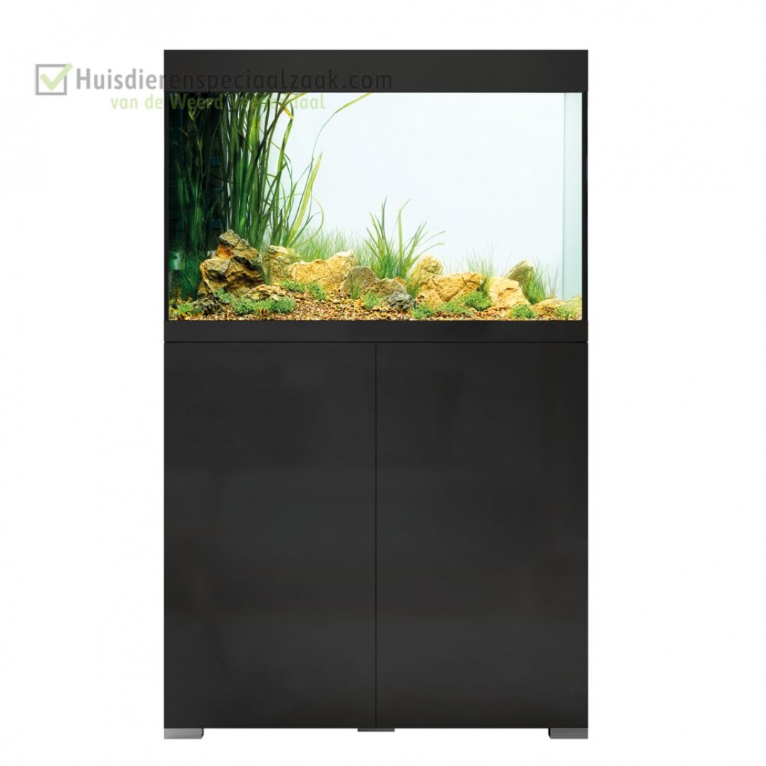 Oase Styleline aquarium inhoud van 160 liter in de kleur zwart