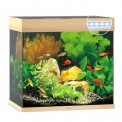 Juwel Lido aquarium met een inhoud van 120 liter en LED verlichting. lichtbruin van kleur.
