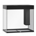 Juwel Lido aquarium met een inhoud van 120 liter en LED verlichting. Zwart van kleur.