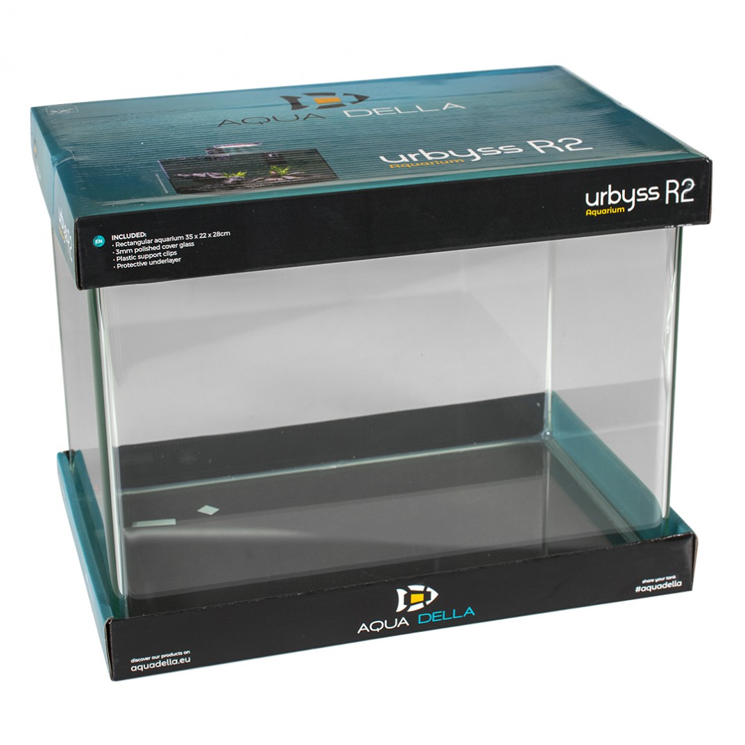 Urbyss R2 Rechthoekig 21 liter volglas aquarium
