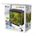 Superfish starters aquarium inhoud van 30 liter met LED verlichting kleur is wit