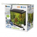Superfish starters aquarium inhoud van 30 liter met LED verlichting kleur is zwart