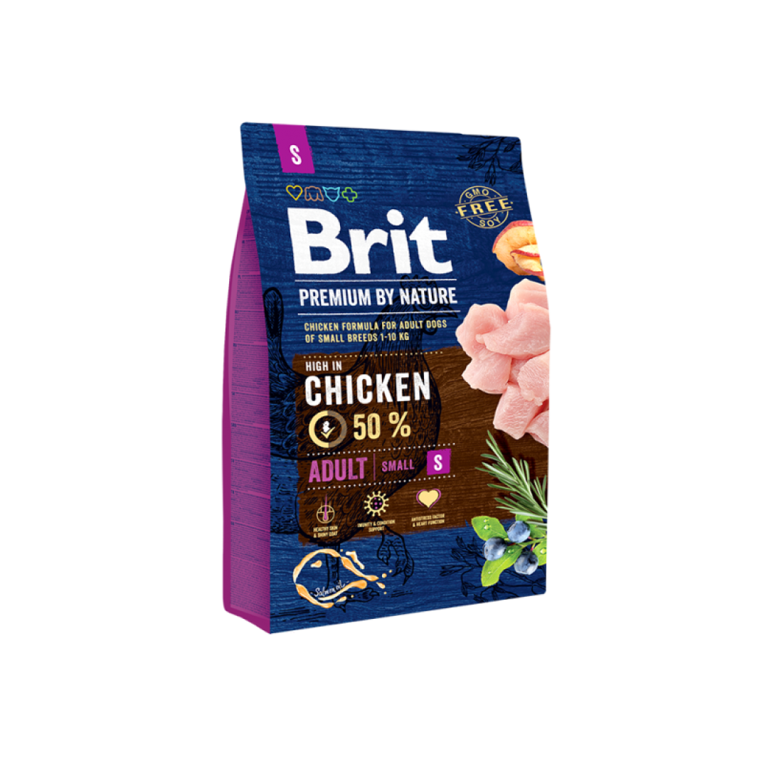 Brit Premium by nature adult S 3kg