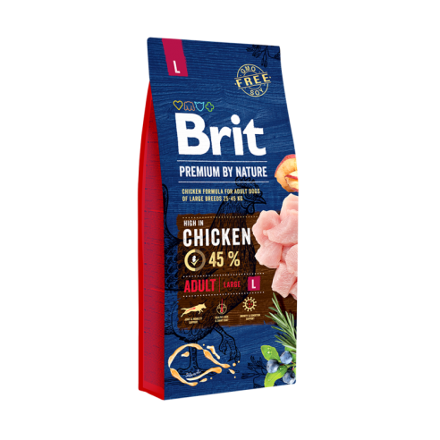 Brit premium by nature Adult L 15kg