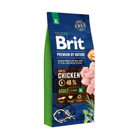 Brit premium by nature adult XL 15kg