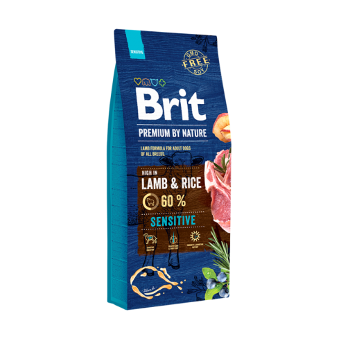 Brit Premium by nature sensitive Lam 15kg