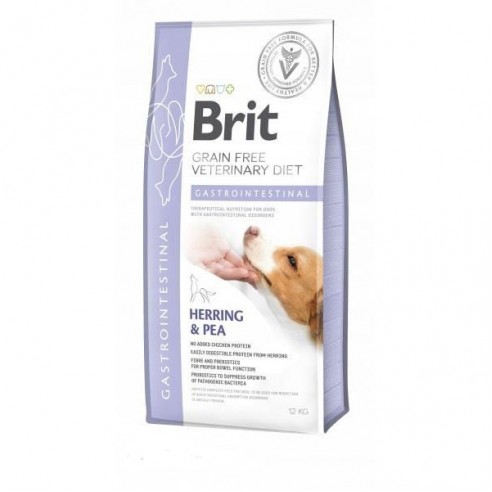 Brit Graanvrij Dierenartsvoeding Gastriontestinal 12kg