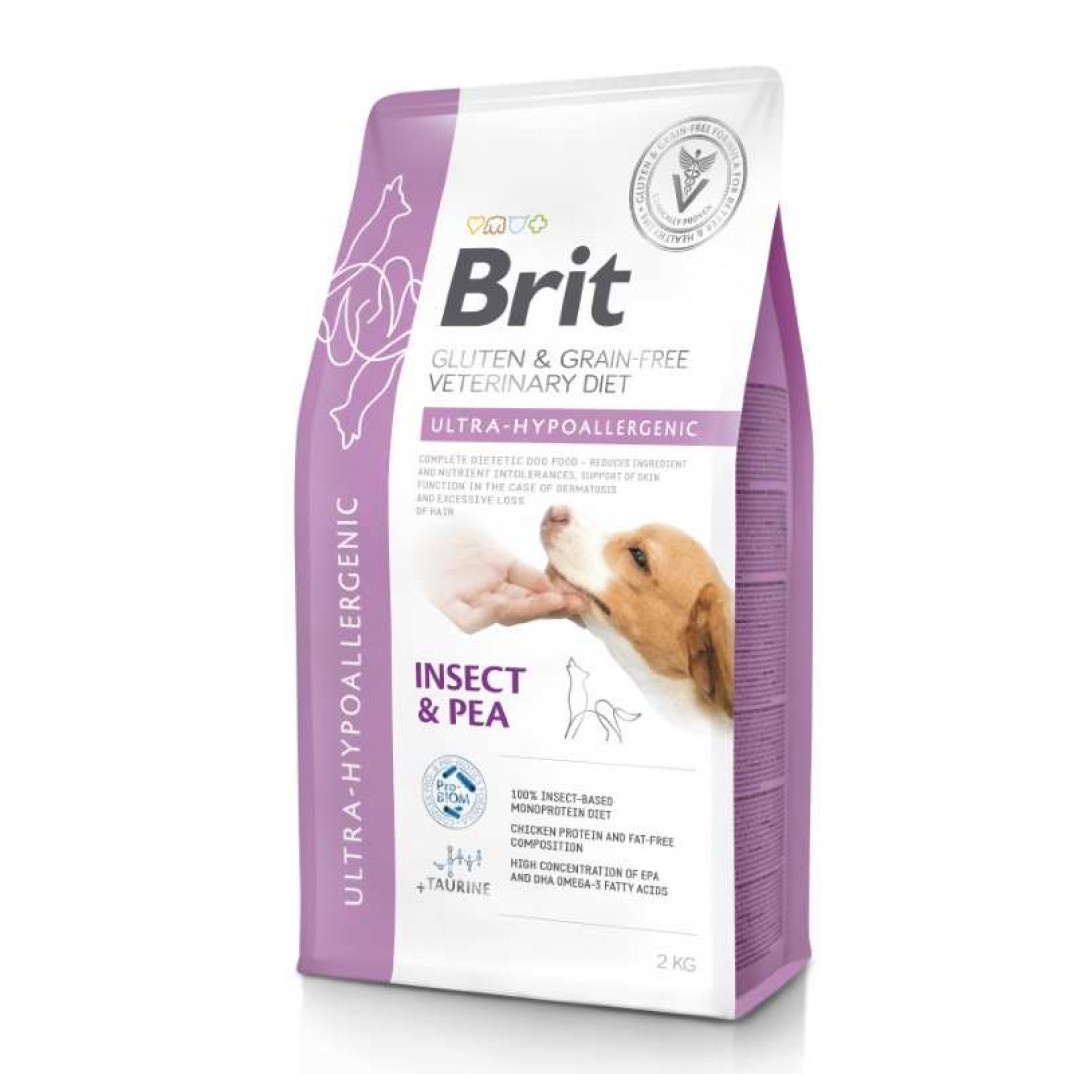 Brit graanvrij Dierenartsvoeding Ultra-Hypoallergeen 2 kg
