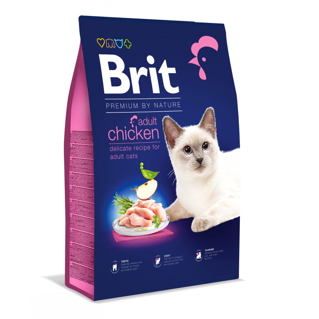 Brit Premium by Nature Cat - Adult Chicken 8kg