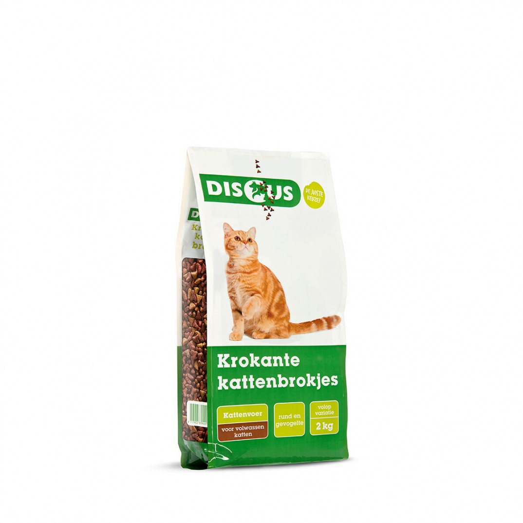 Discus Krokante Kattenbrok 3-Mix 2kg