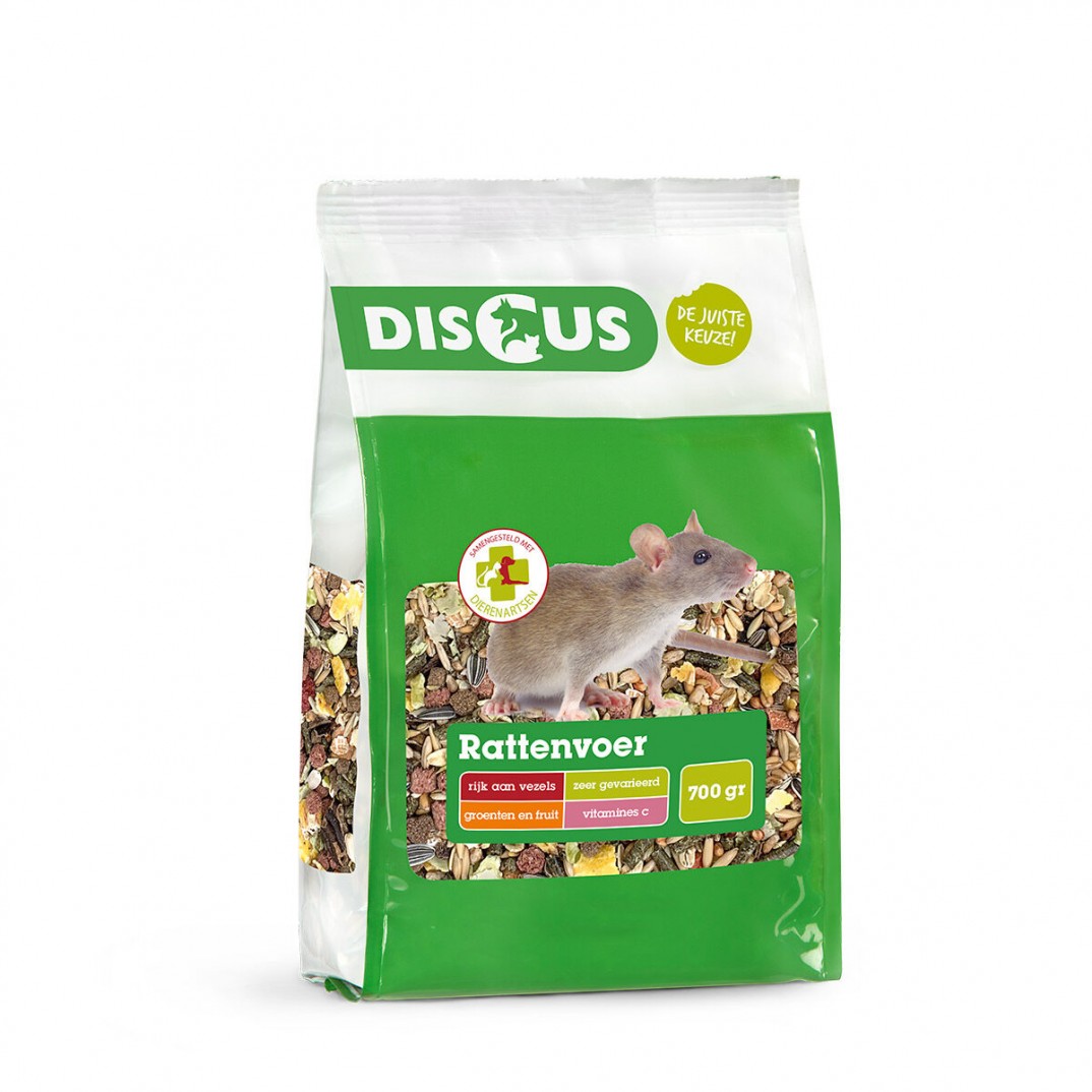 Discus Premium Rattenvoer 700gr