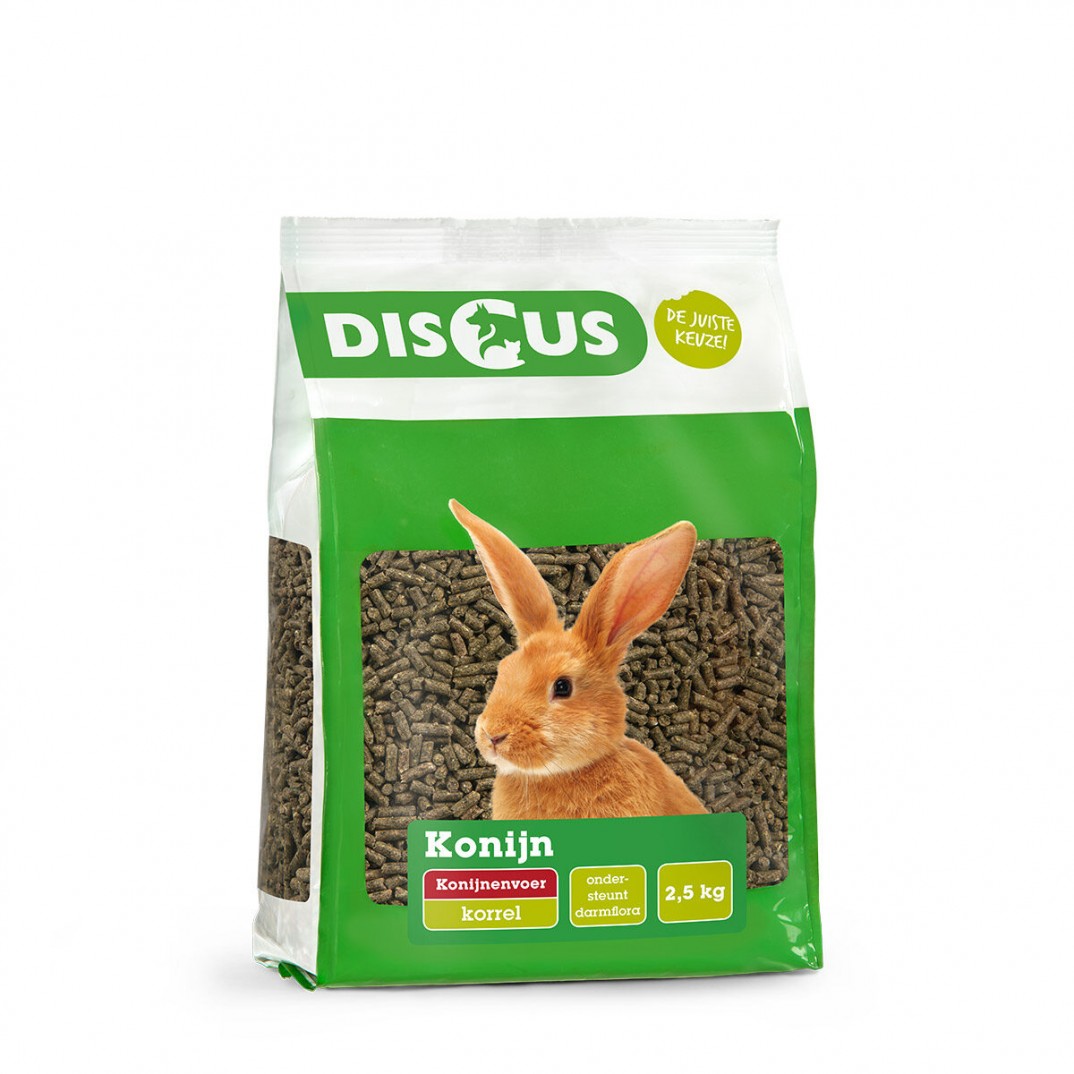 DISCUS Konijnenkorrel 2.5kg