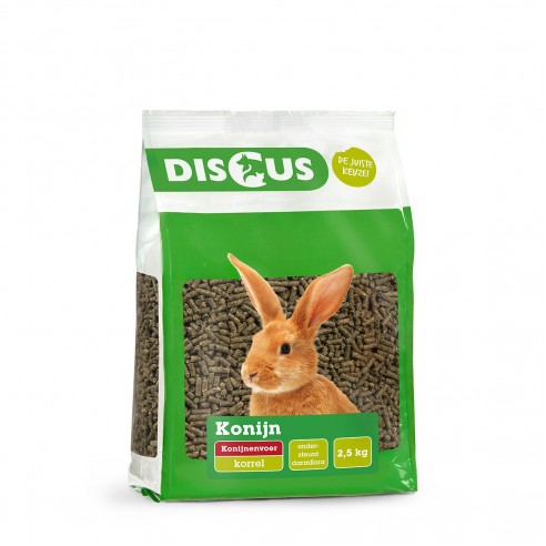 DISCUS Konijnenkorrel 2.5kg