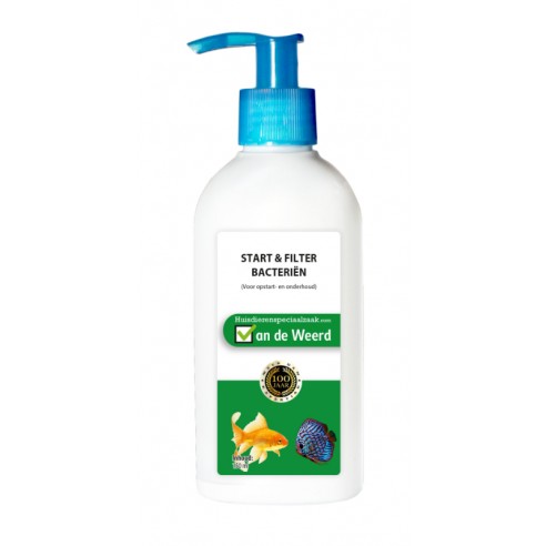van de Weerd start en filter bacteriën 150ml van de Weerd start en filter bacteriën 150ml