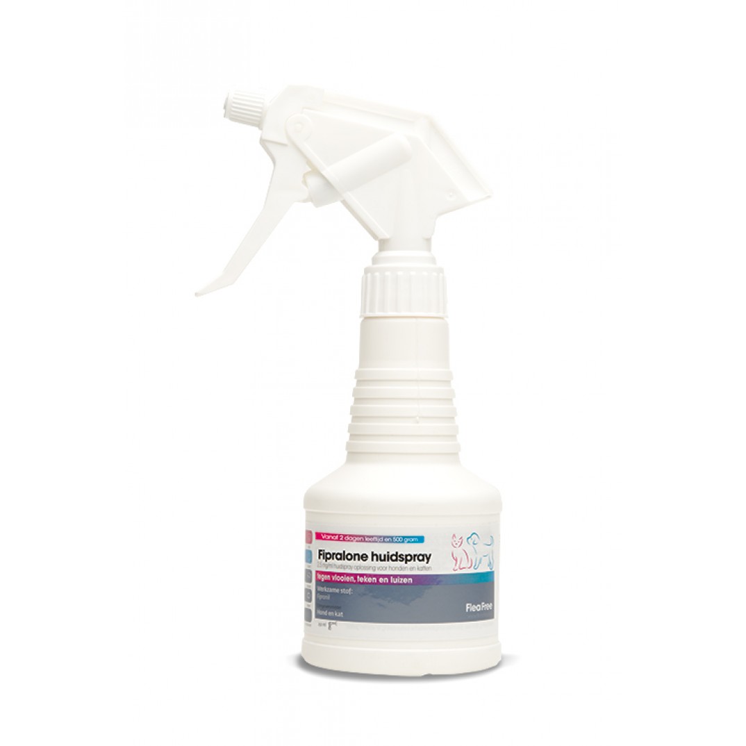 Flea Free Huidspray flacon 100 ml voor honden en katten
