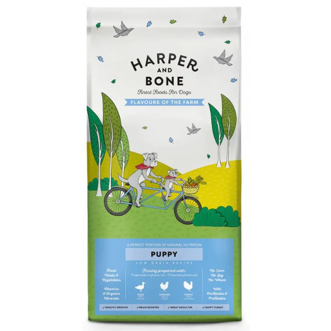 Harper and Bone Puppy Flavours of the farm 12kg
