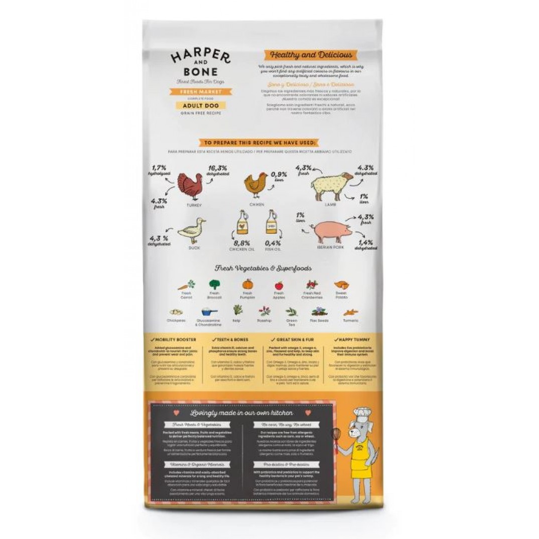 Harper and Bone Adult Fresh market 12kg