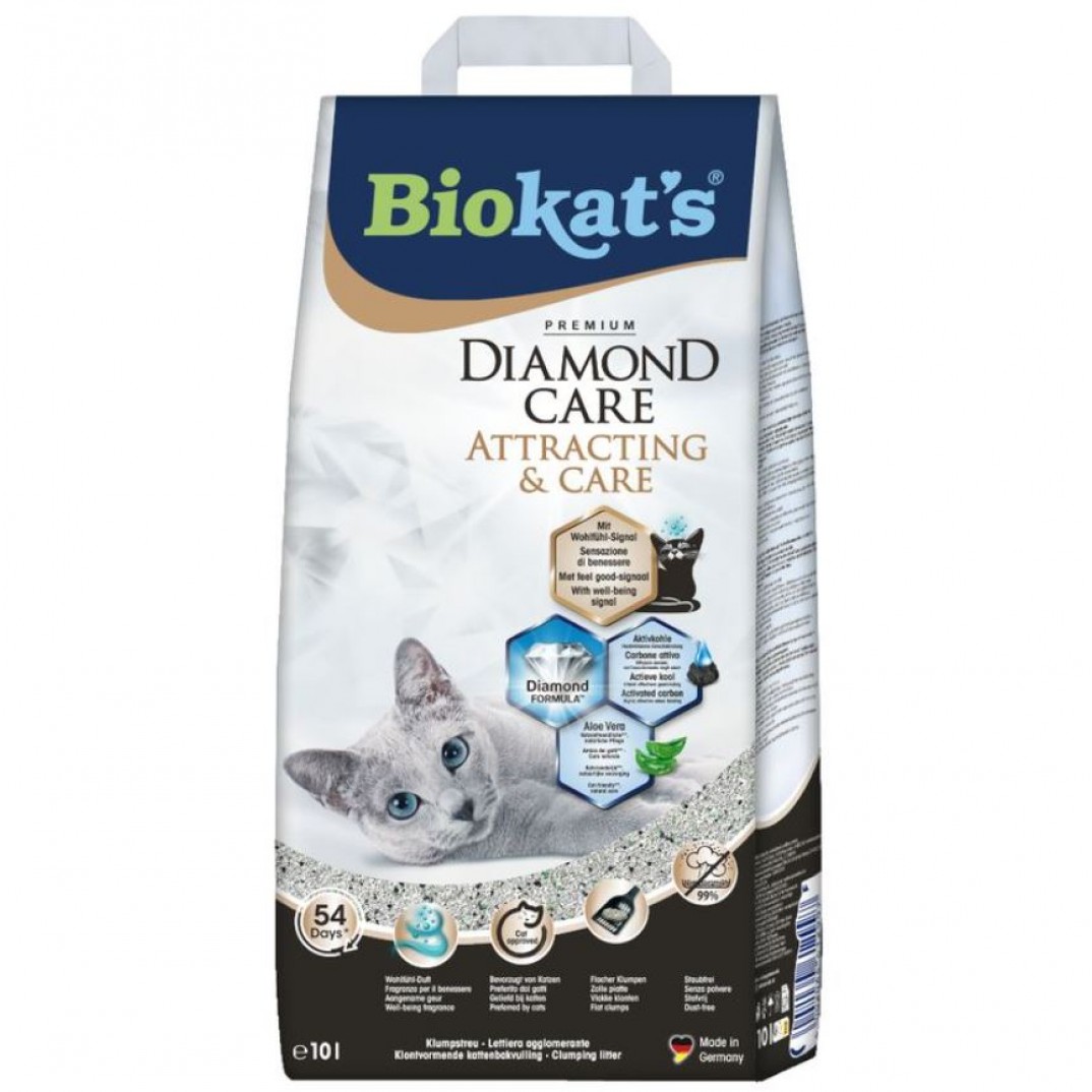 Biokat's Diamond Care attracting&care 8 Liter